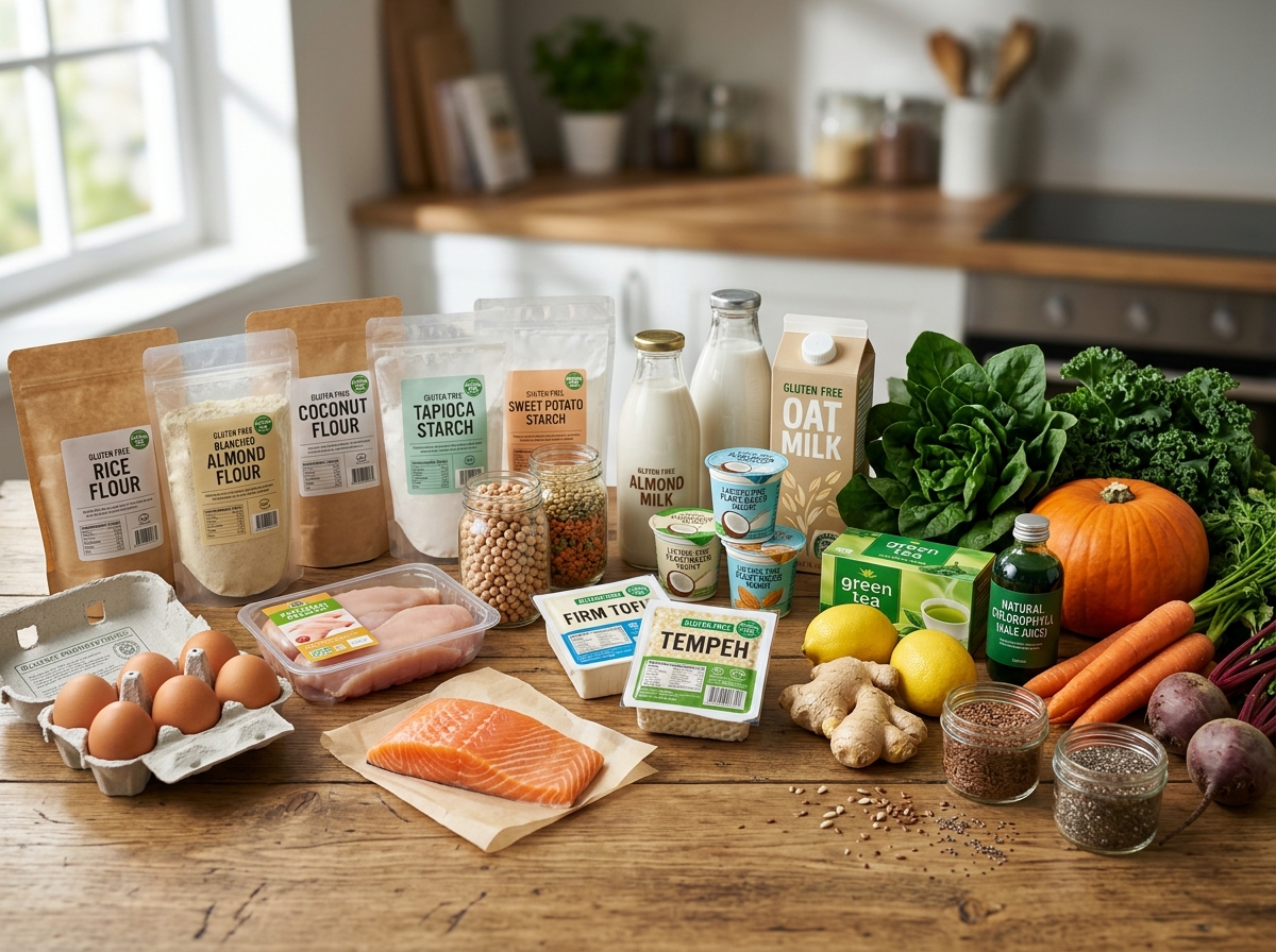 Receitas Detox sem Glúten e Sem Lactose: sucos, saladas e sopas seguras para quem tem intolerância