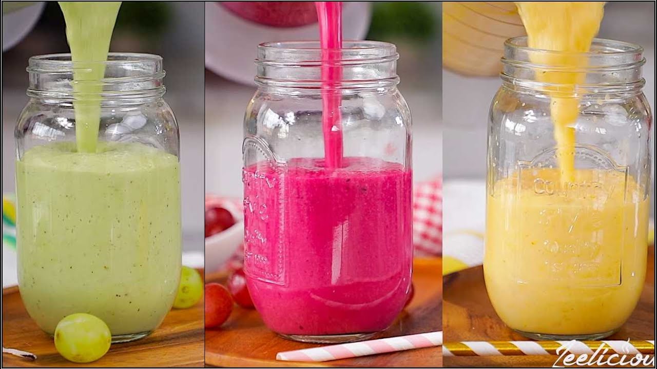 Smoothies detox para café da manhã: receitas rápidas, nutritivas e saciantes com frutas, vegetais e proteína
