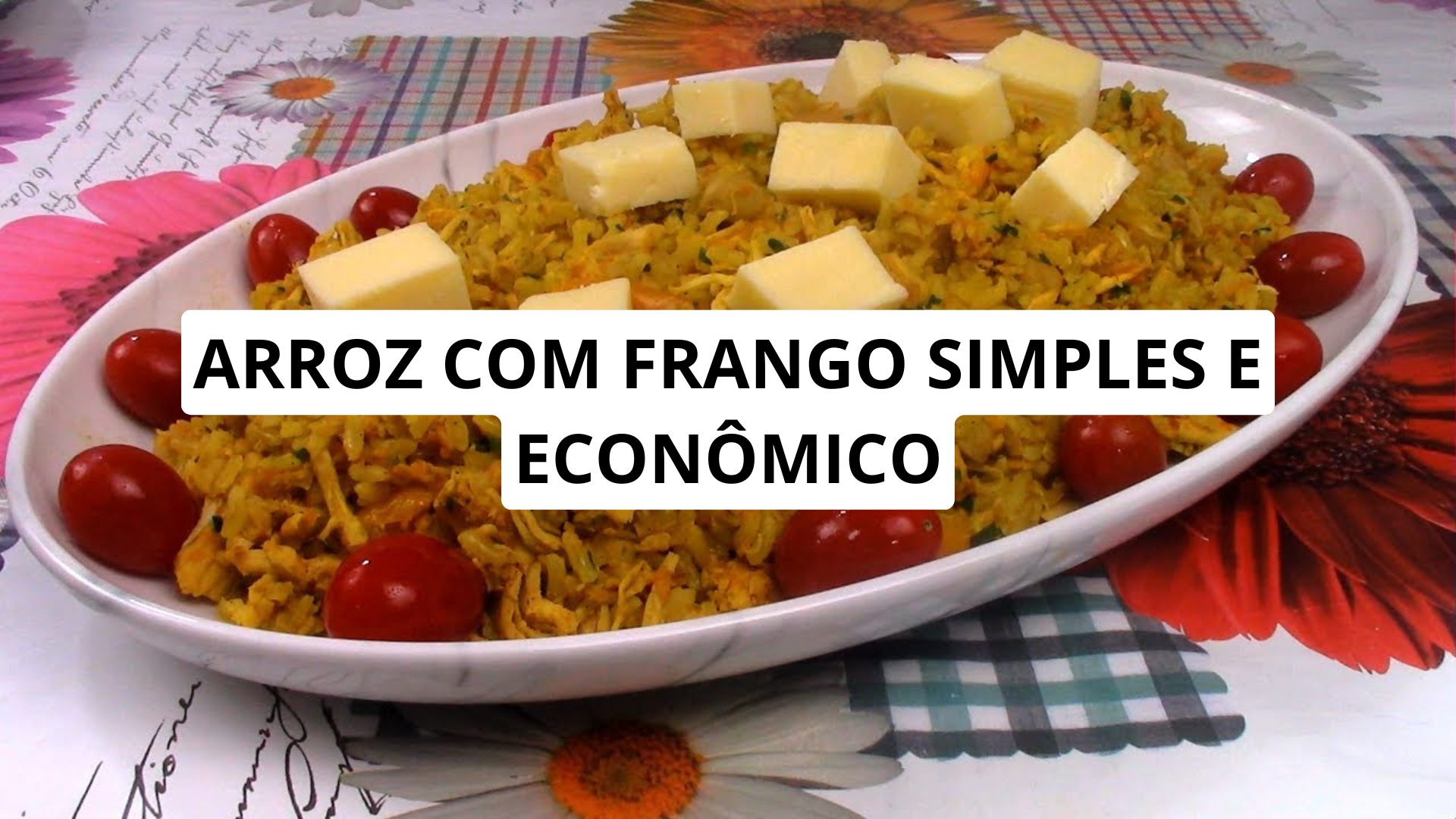 Arroz com frango simples e econômico: receita única, saudável e rápida para o dia a dia