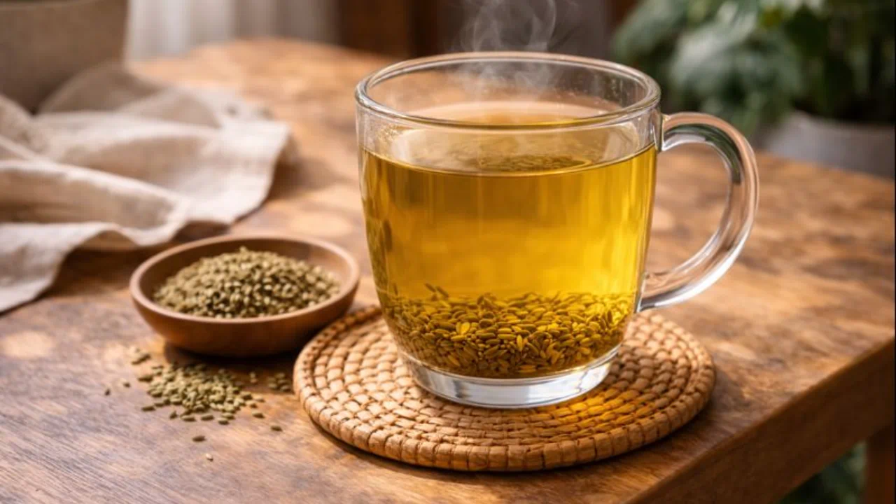 Erva-doce para noites frias: bebida quente detox para acalmar o estômago, melhorar o sono e aquecer seu ritual noturno