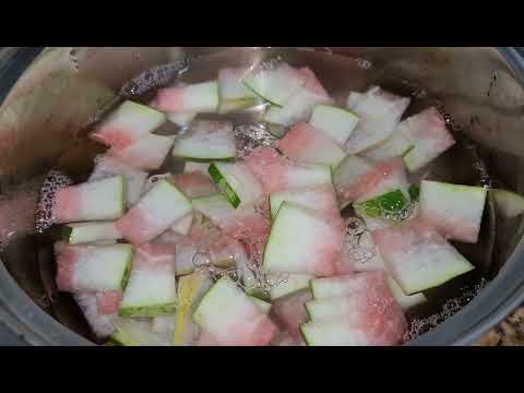 Chá de casca de melancia: