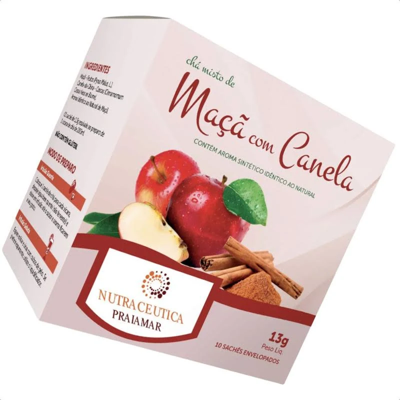 Chá de Casca de Maçã com Cravo
