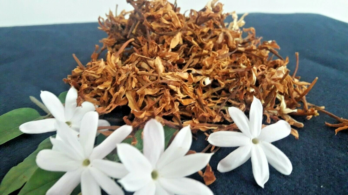 flores secas de jasmim