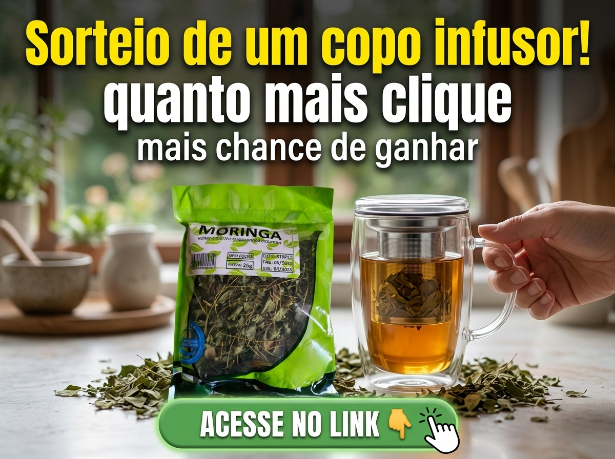 folhas secas de moringa