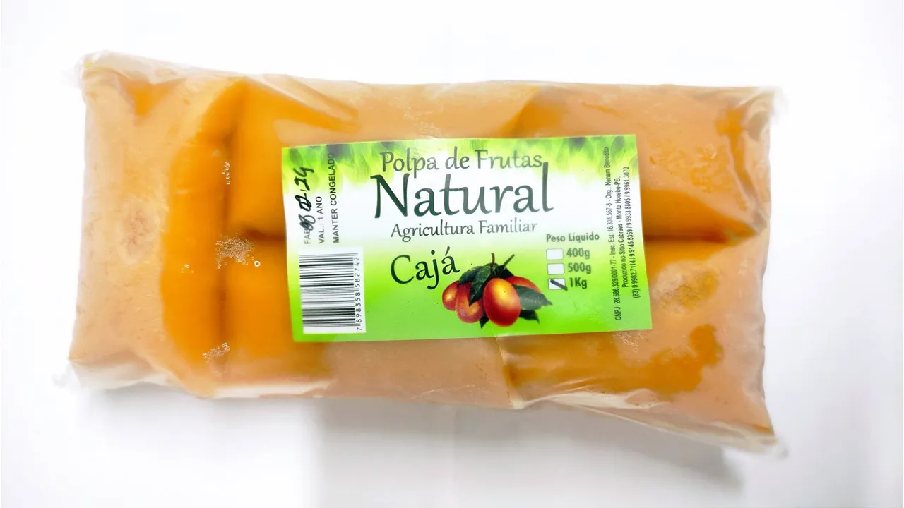 polpa de cajá