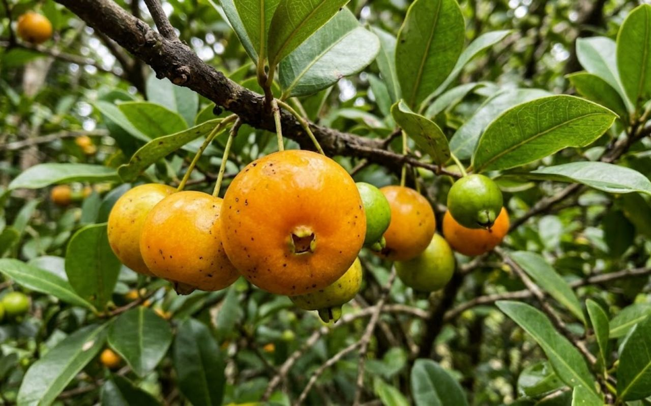 Água detox de uvaia