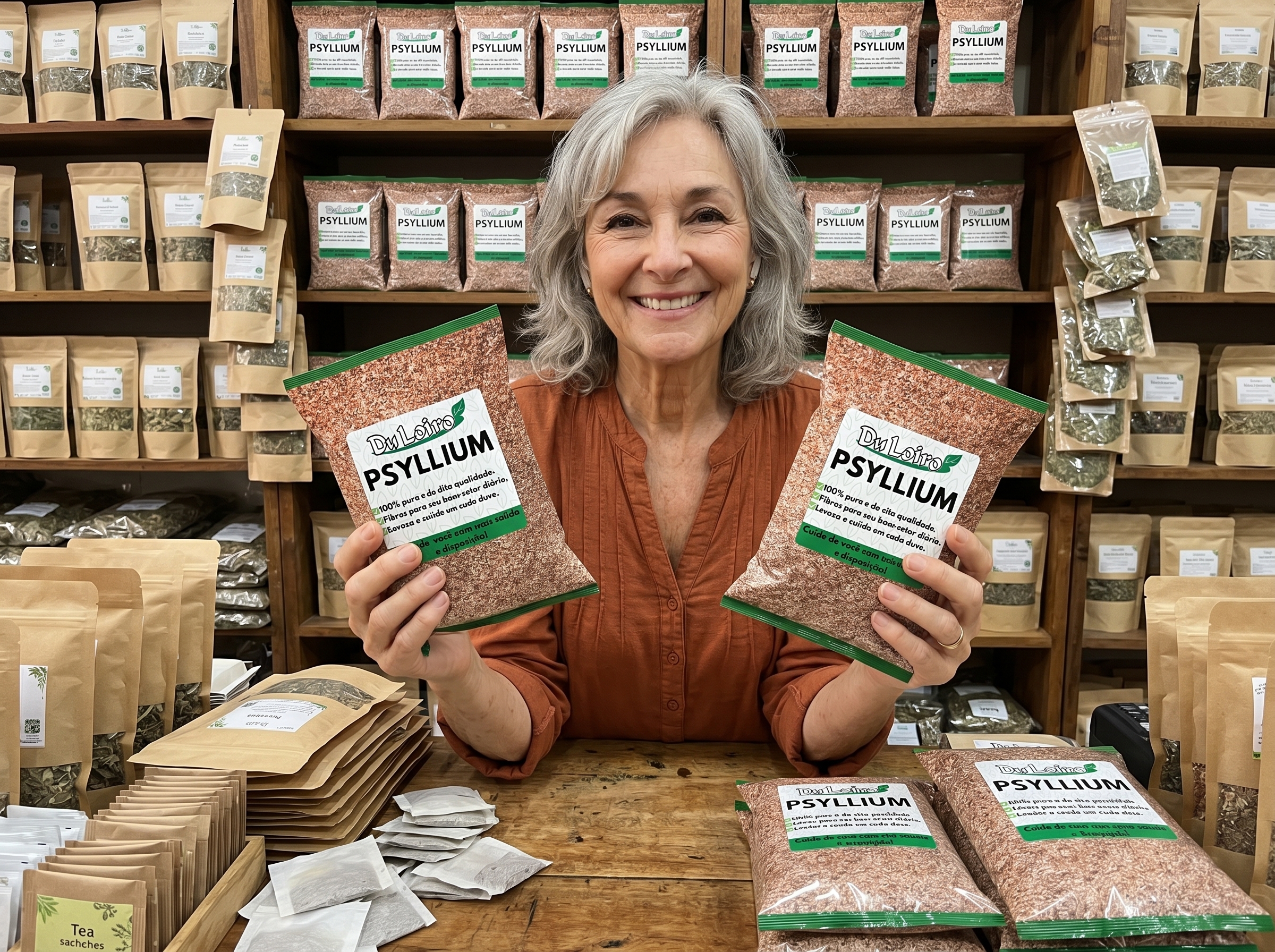 Psyllium para intestino