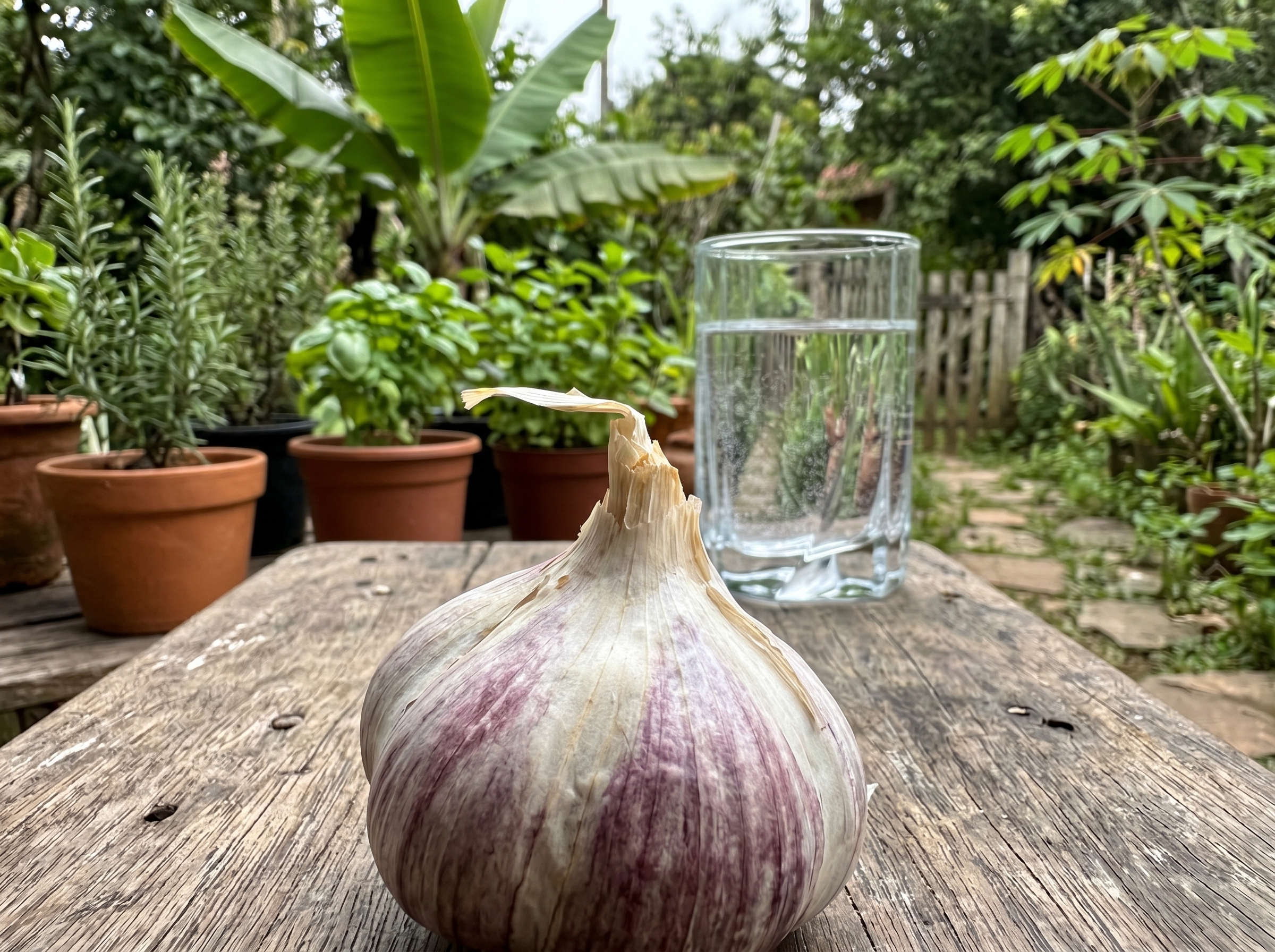 Água de alho