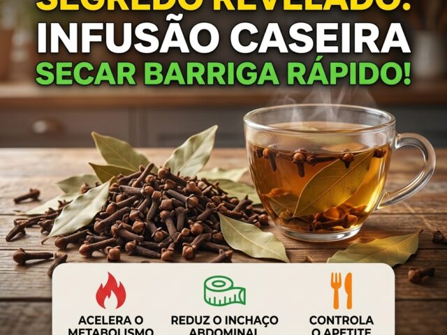 Chá de Louro com Cravo: aliado natural para auxiliar na redução da gordura localizada nas costas e dobra do sutiã