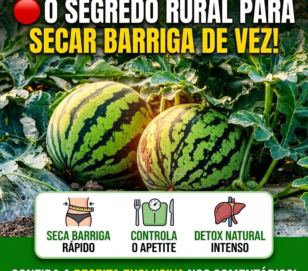 Receita com Melancia: Drena Perna Inchada e Auxilia na Redução da Barriga